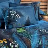 ორსაწოლიანი თეთრეული poplin  deep blue - Image 2