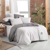 ორსაწოლიანი თეთრეული poplin montes v2 grey