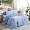 ორსაწოლიანი თეთრეული poplin montes v3 blue