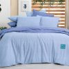 ორსაწოლიანი თეთრეული poplin montes v3 blue - Image 3
