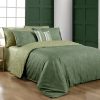 სატინის თეთრეული king size  berlina v1 green